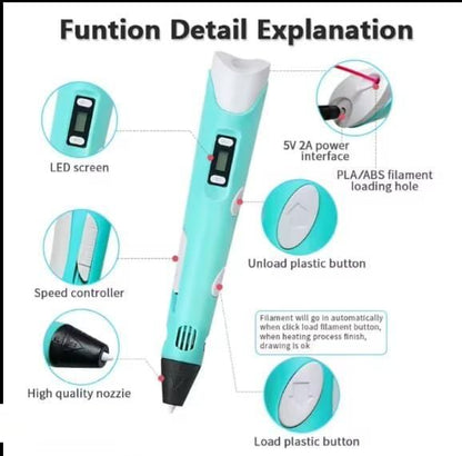 3D Printer Pen for Kids - Paradize
